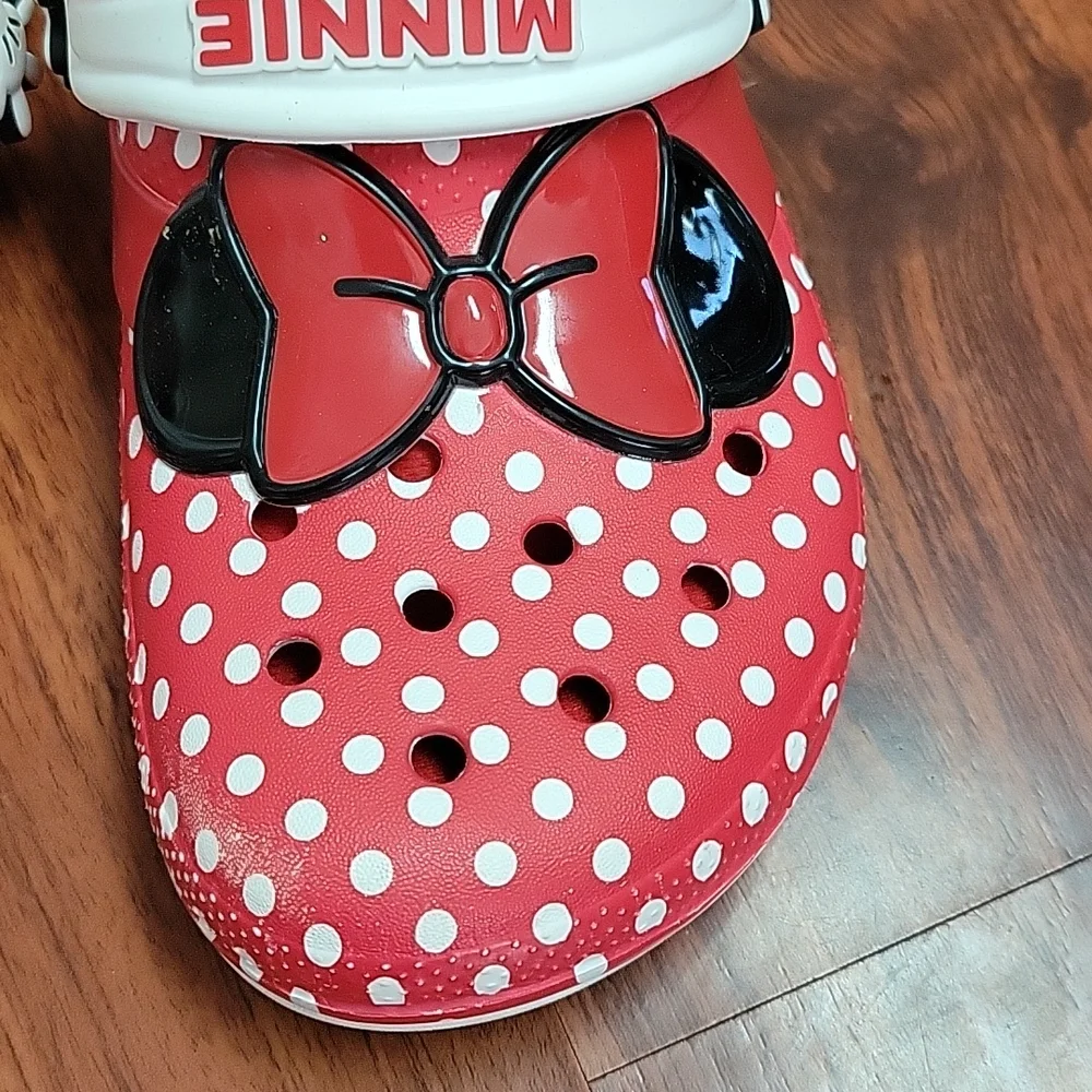 Crocs Disney Minnie Mouse Girls Clog Sz J2